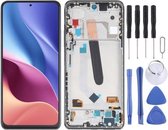 OLED-materiaal LCD-scherm en Digitizer Volledige montage met frame voor Xiaomi Redmi K40 / Redmi K40 Pro / Redmi K40 Pro+ / Mi 11i / Poco F3 / M2012K11AC M2012K11C M2012K11AG M2012K11G (zwart