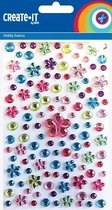 knutselset Create It - Flower Mix 150 stuks