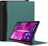 Lenovo Yoga Tab 11 (2021) Hoes - Tri-Fold Book Case - Donker Groen