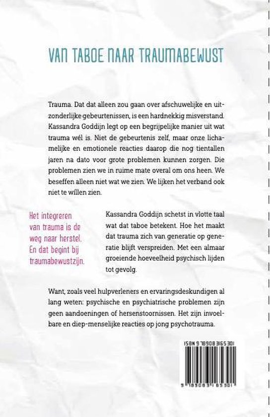 Van taboe naar traumabewust