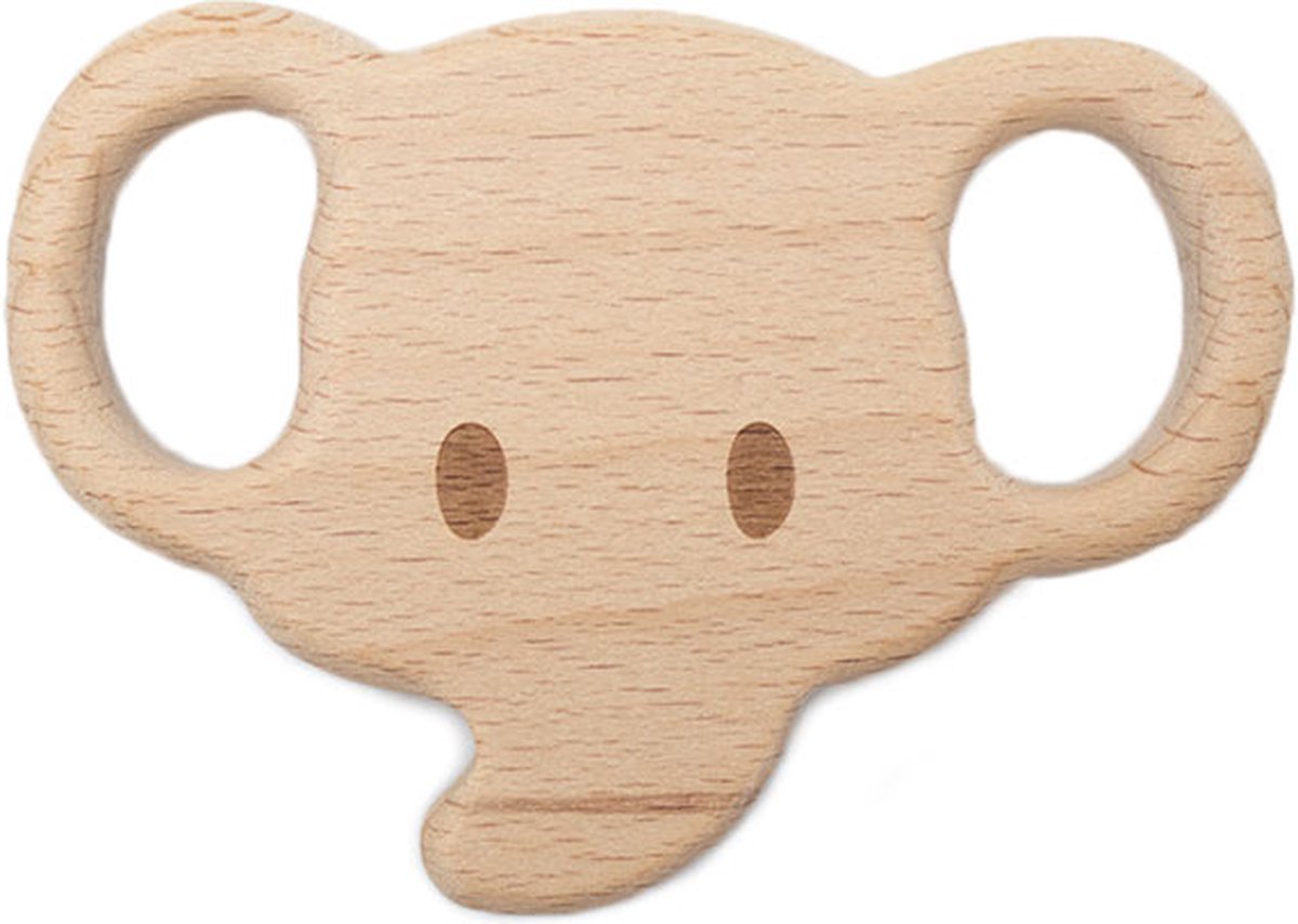 Durable Houten Bijtdier Olifant