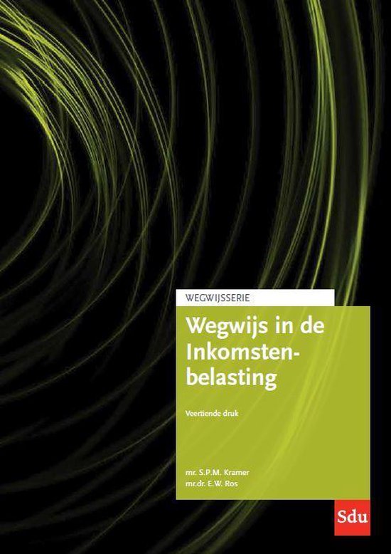 Wegwijsserie - Wegwijs in de Inkomstenbelasting - cover