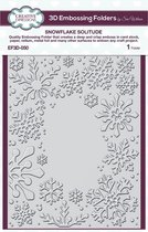 Creative Expressions Embossing Folder Snowflake Solitude
