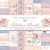 The Paper Boutique Embellishment - Fabulous Florals - 8x8 inch - 36 stuks