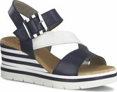 Jana Dames Sandaal 8-8-28310-26 811 blauw H-breedte Maat: 38 EU