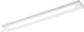 LED Keukenkast Verlichting - Torna Alyna - 7W - Koppelbaar - Warm Wit 3000K - Rechthoek - Mat Wit