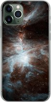 Geschikt voor iPhone 11 Pro hoesje - Galaxy - Planeet - Sterren - Siliconen Telefoonhoesje