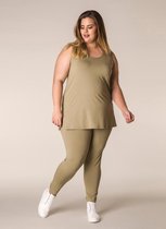YESTA Alicia Top - Khaki - maat 5(58/60)