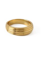 Orelia ring Goud-S/M (50)