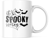 Halloween Mok met tekst: It's Spooky Season | Halloween Decoratie | Grappige Cadeaus | Koffiemok | Koffiebeker | Theemok | Theebeker