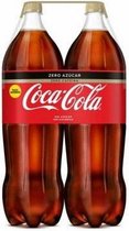 Verfrissend drankje Coca-Cola Zero Zero (2 x 2 L)