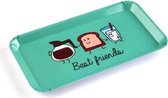 Dienblad Best Friends Plastic (16,5 x 1,5 x 30 cm)