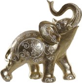 Decoratieve figuren DKD Home Decor Hars Olifant (25 x 11 x 25.3 cm)