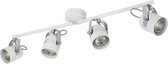 Plafondlamp Ledkia Sinner 4 Wit 50 W (600x85x145 mm)
