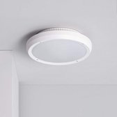 Vals plafond Ledkia Curio Rond Wit 36 W (Ø 300 x 90 mm)