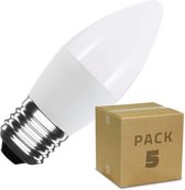 Ledlamp Kaars Ledkia C37  10 uds 5 W 400 Lm