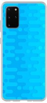 Smartphonebooster Telefoonhoesje - Back Cover - Geschikt Voor Samsung Galaxy S20 Plus - Blue En Blue