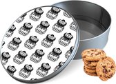 Biscuit Sacs à dos ronds - Boîte de rangement 15x15x5 cm