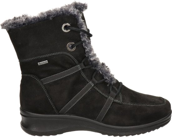 Ara 1248554 - Volwassenen Wandellaarzen - Kleur: Zwart - Maat: 39 | bol.com
