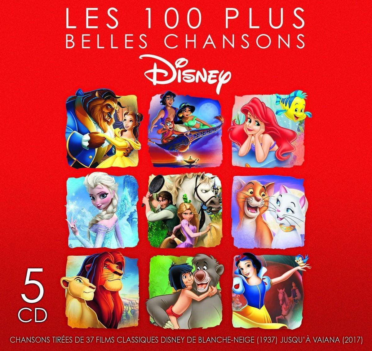 Accor Uitreiken Zonnig Les 100 Plus Belles Chansons Disney, Various | CD (album) | Muziek | bol.com