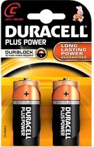 Alkalinebatterijen Plus Power DURACELL LR14/MN1400 (2 pcs)