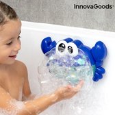 InnovaGoods - Badspeelgoed - Badspeeltjes -  - Muzikale Krab met Zeepbellen voor het Bad - 12 Kindermelodieën - met 3 Zuignappen