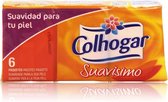 Papieren zakdoeken Colhogar Suavisimo (6 x 8 uds)
