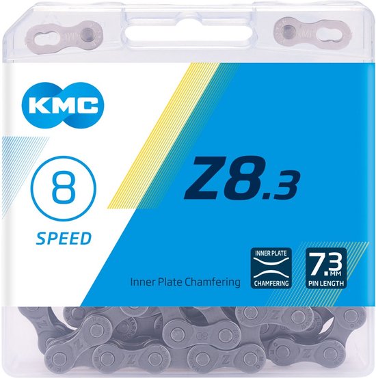 KMC Z8S - Fietsketting - 6/7/8 Speed - 114 Schakels - Zilver van KMC — afbeelding 2