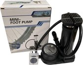 Voetpomp - Zinaps Fietspomplucht, Draagbare Mini Fietspomp met Adapter Geschikt voor Racefiets, Mountain Foot Pump Fietsvloerpomp (WK 02132)