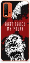 GSM Hoesje Xiaomi Redmi 9T | Poco M3 Back Case TPU Siliconen Hoesje Zombie Blood