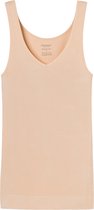 SCHIESSER Seamless Light dames tank top, naadloos hemd, beige -  Maat: 3XL