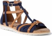Tamaris Dames Sandaal 1-1-28174-26 839 blauw Maat: 38 EU