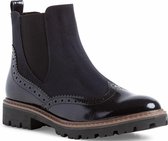Marco Tozzi Dames Chelseaboot 2-2-25412-27 890 blauw F-breedte Maat: 39 EU