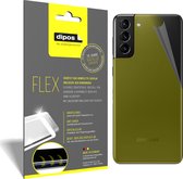 dipos I 3x Beschermfolie 100% compatibel met Samsung Galaxy S21 Plus Achterkant Folie I 3D Full Cover screen-protector