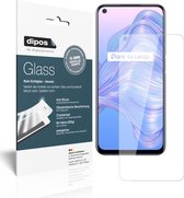 dipos I 2x Pantserfolie helder compatibel met Oppo Realme V5 5G Beschermfolie 9H screen-protector (expres kleiner dan het glas omdat het gebogen is)