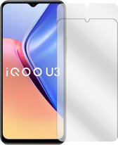 dipos I 6x Beschermfolie helder compatibel met Vivo Y52s 5G Folie screen-protector (expres kleiner dan het glas omdat het gebogen is)