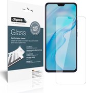 dipos I 2x Pantserfolie helder compatibel met Vivo V20 Pro Beschermfolie 9H screen-protector (expres kleiner dan het glas omdat het gebogen is)