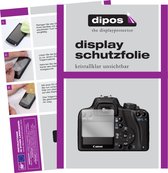 dipos I 2x Beschermfolie helder compatibel met Canon EOS 1000D Folie screen-protector