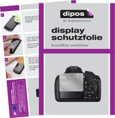 dipos I 2x Beschermfolie helder compatibel met Canon EOS 1200D Folie screen-protector