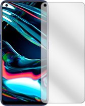 dipos I 2x Beschermfolie helder compatibel met Oppo Realme 7 Pro Folie screen-protector (expres kleiner dan het glas omdat het gebogen is)