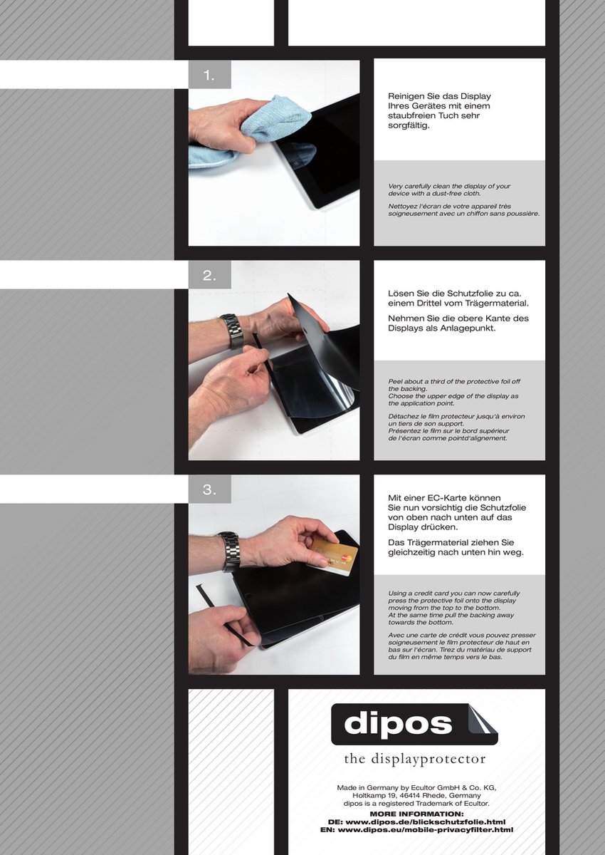 Dipos 2 Pellicole Protettive Crystalclear Per Nokia 4.2 - Taglio Laser, Anti Graffio, Made In Germany - 2