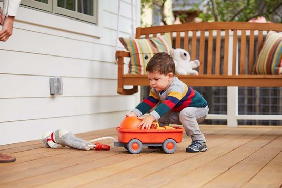 Green Toys Orange Wagon van Green Toys — afbeelding 4