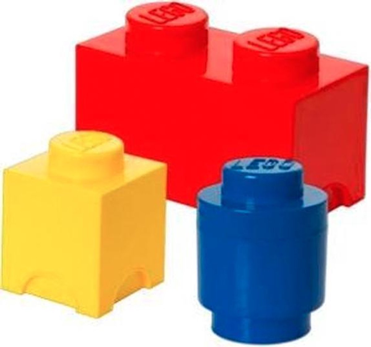 Boîte de rangement LEGO Storage - Ensemble de 3 pièces - Plastique -  Assortiment