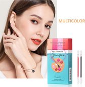 Tattoo Lipstick Multi-Color | Lippenstift wattenstaafje 20 stuks in sigaretten doosje | Duurzame langhoudend waterdichte vloeibare non-stick tattoo lippenstift