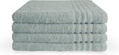 Byrklund Handdoeken set - Bath Basics - 4-delig - 4x 70x140 - 100% katoen - Zeeblauw