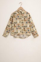 Sissy-Boy - Blouse met all over dogs print