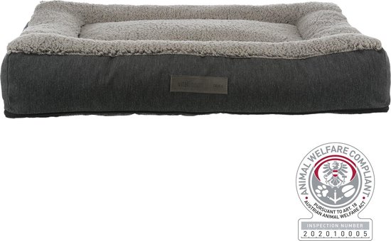 Trixie Vital - Hondenkussen Bendson - Orthopedisch - Grijs - 100X70 cm