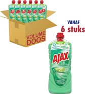 Ajax Allesreiniger Limoen 6 x 1.25L - Voordeelverpakking