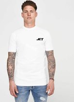 JORCUSTOM HorsePower Slim Fit T-Shirt - Wit - Volwassenen - Maat L