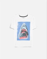 Jaws Dames T-shirt - S - Wit